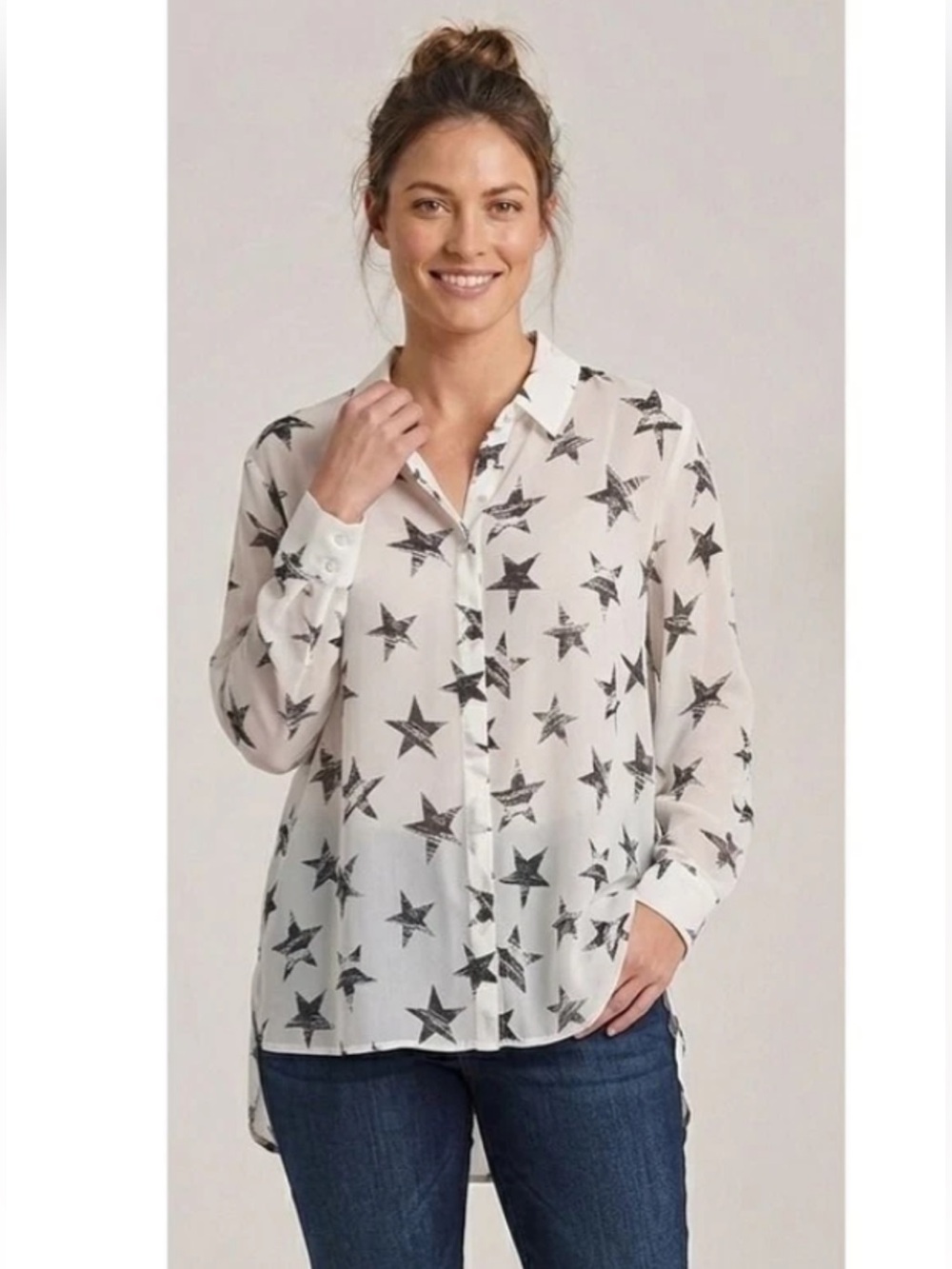 LANE BRYANT 22/24 Star tunic Blouse 3/$25